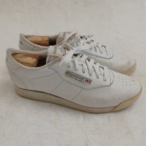 🤍 Vintage Reebok White Leather Sneakers US W Size 9 / EUR 40 🤍